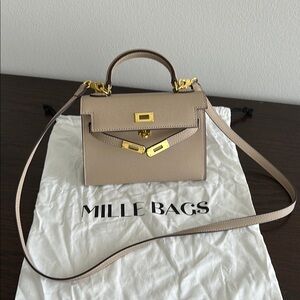 Tan Leather Handbag